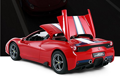 1/14 Scale Ferrari 458 Speciale A Radio Remote Control Model Car R/C RTR Auto Open & Close Roof Convertible Push Button