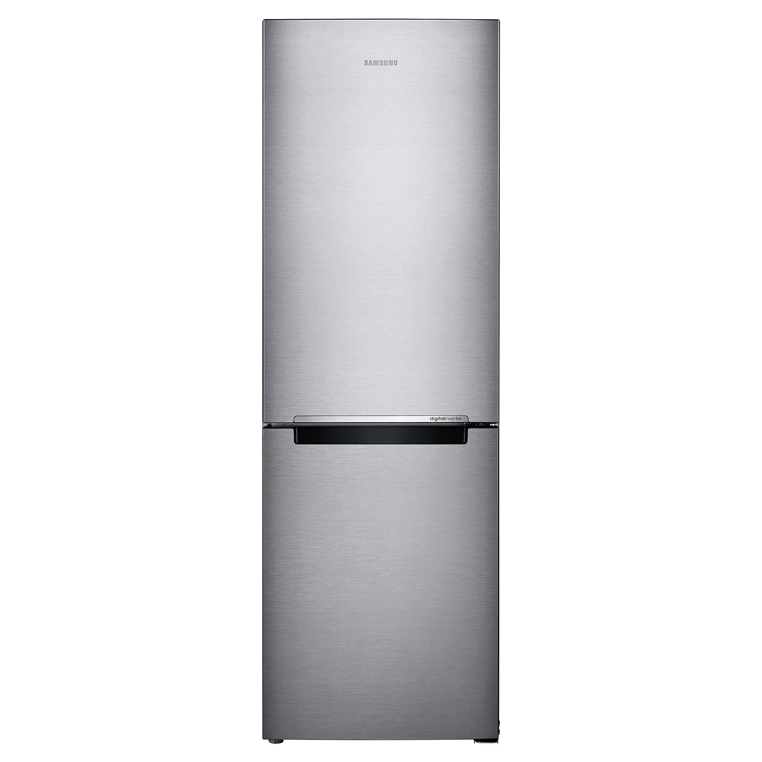 SAMSUNG 11.3 Cu Ft 24" Bottom Freezer Refrigerator, Slim Width for Small Spaces, Even Cooling, LED Lighting, Slide Shelf, RB10FSR4ESR/AA, Fingerprint Resistant Stainless Steel