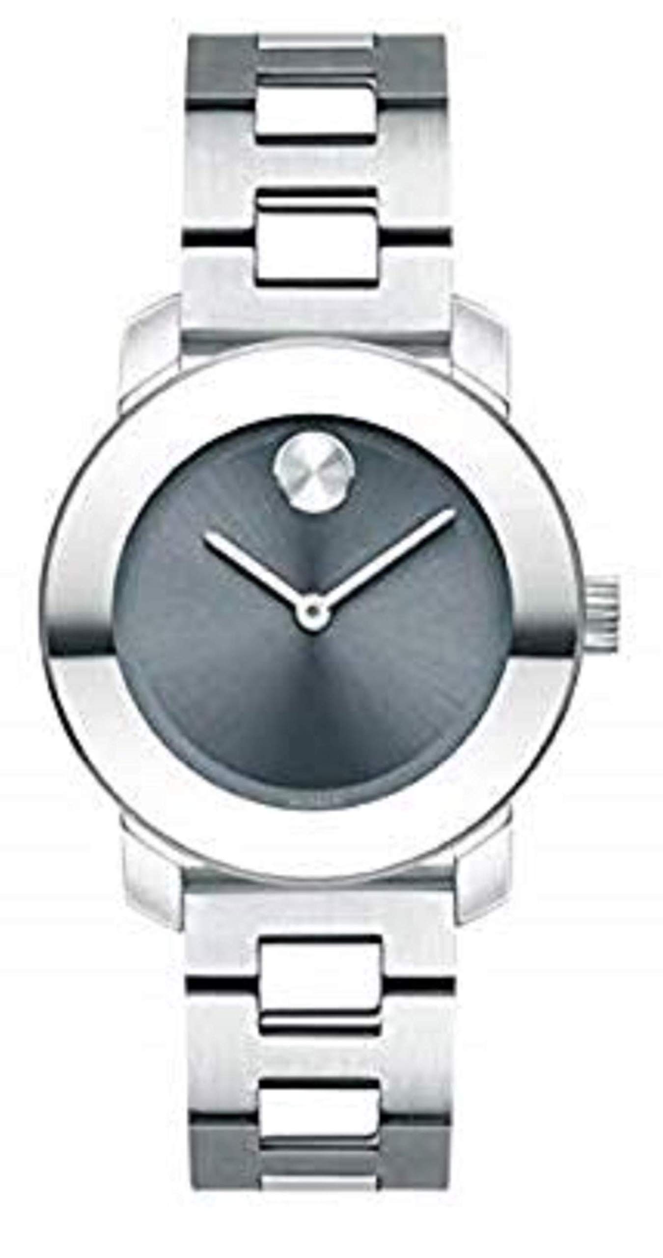 Bold, Stainless Steel Case, Blue Dial, Stainless Steel Bracelet, Women, 3600436