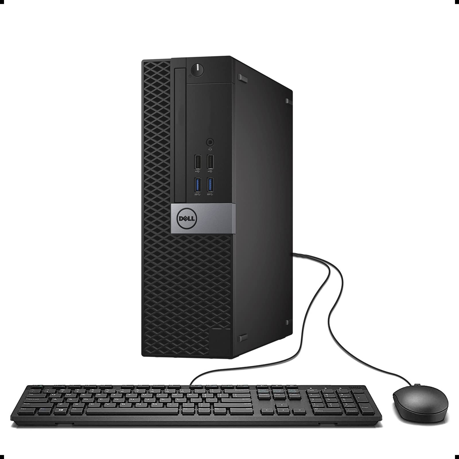Dell Optiplex 5050 Small Form Factor (SFF) Business Desktop PC, Intel i7-7700 Quad-Core 3.6 GHz, 16GB DDR4, 512G NVME SSD Windows 10 Pro (Renewed)