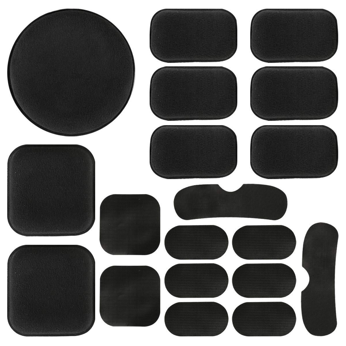 Aoutacc Universal Airsoft Helmet Pads, Helmet Replacement Foam Padding Kits Set Accessories Mats for Fast/Mich/ACH/USMC/PASGT Helmet
