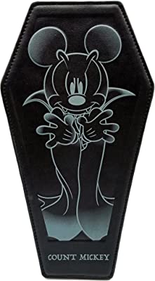 X LASR Exclusive Disney Count Mickey Coffin Convertible Crossbody Bag - Cute Backpacks Festival Backpack Goth Fashion Disneybound