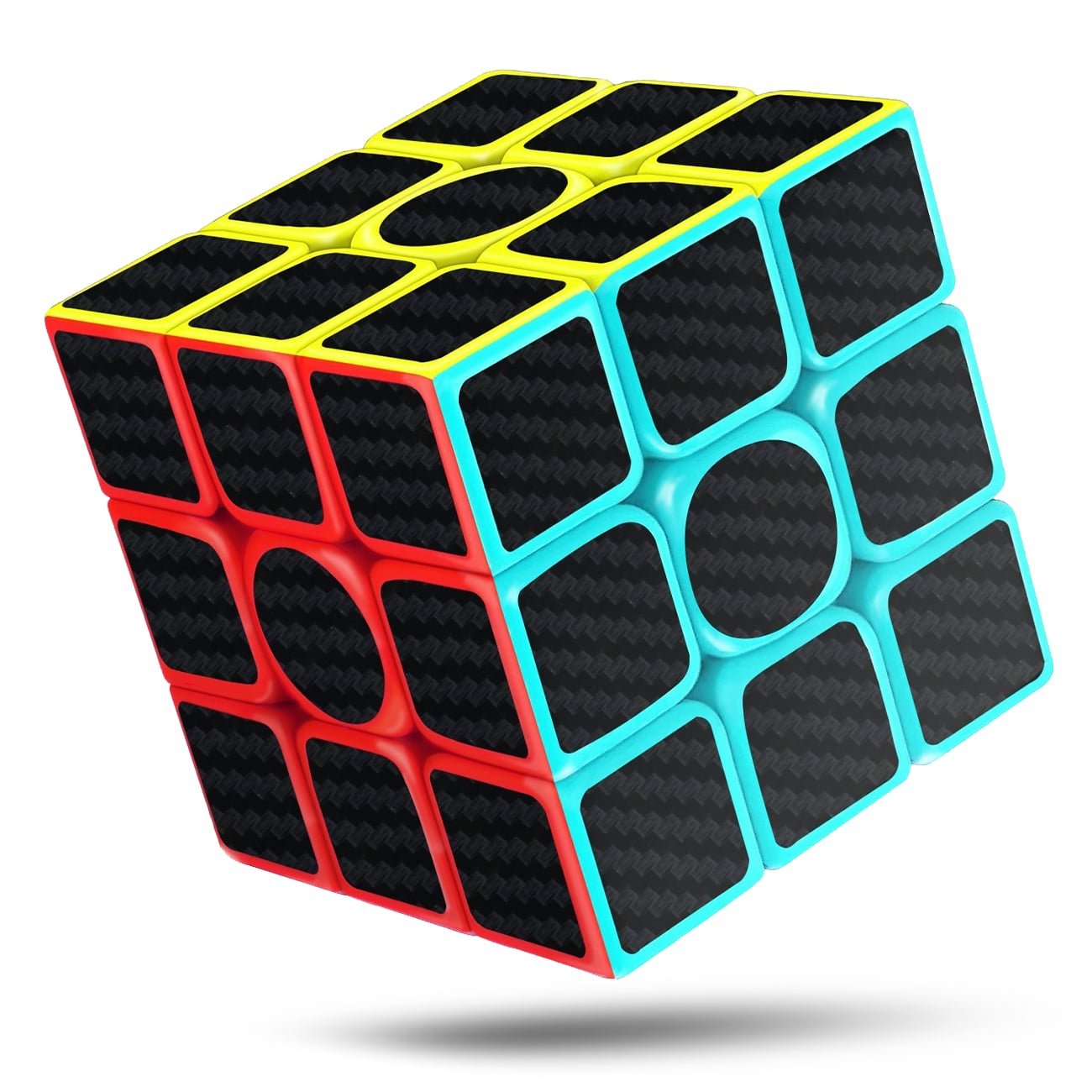 CFMOUR Original Speed Cube 3x3x3,Fast Magic Cube for Kids,Smooth Carbon Fiber Cubes,Puzzle Toys