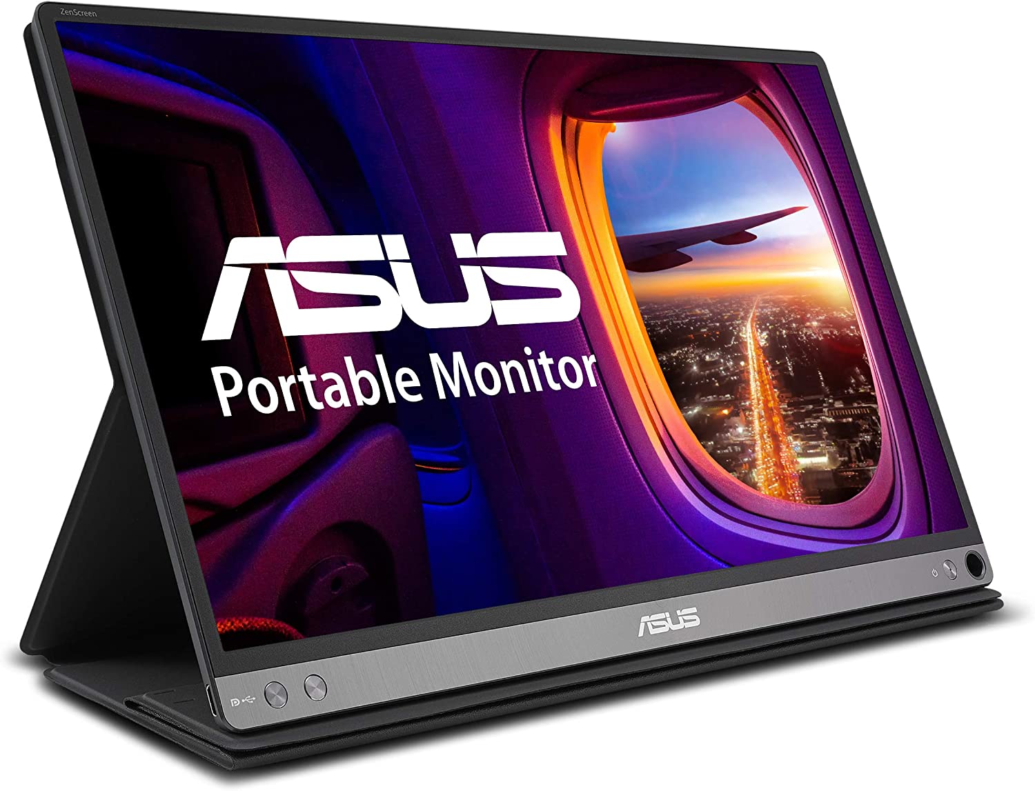         ASUS ZenScreen MB16AC 15.6" Full HD IPS USB Type-C Portable Eye Care Monitor       