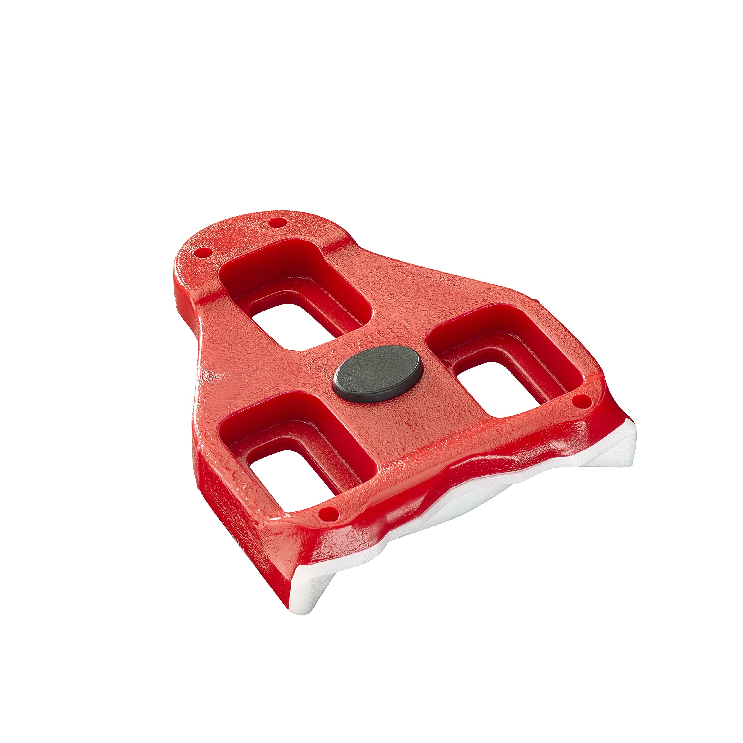 Look Cycle - Delta Fitness Indoor Cycling Cleats with Memory Positioner Function - Compatible with Standard Look Non-KEO Pedals - Black - Red