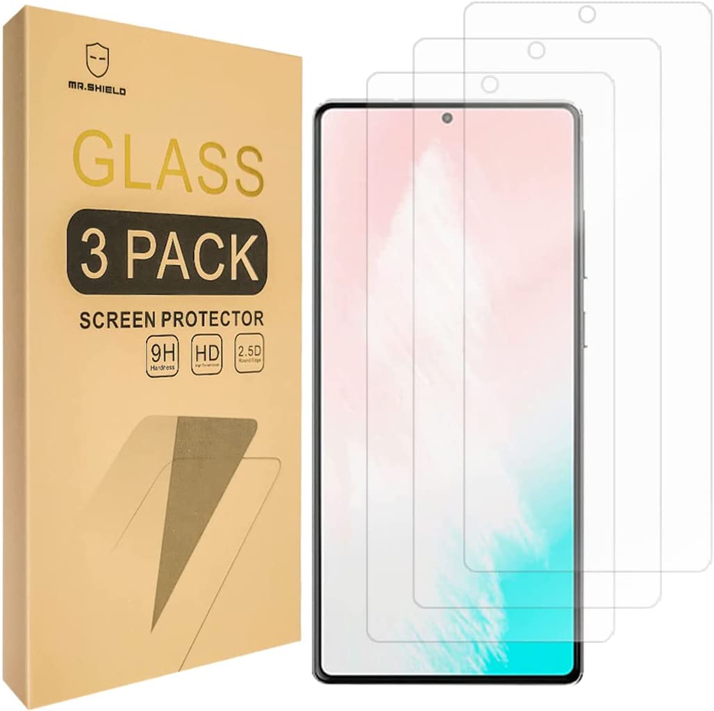         Mr.Shield [3-Pack] Designed For Samsung Galaxy Note 20 5G [Tempered Glass] [Japan Glass with 9H Hardness] Screen Protector with Lifetime Replacement       