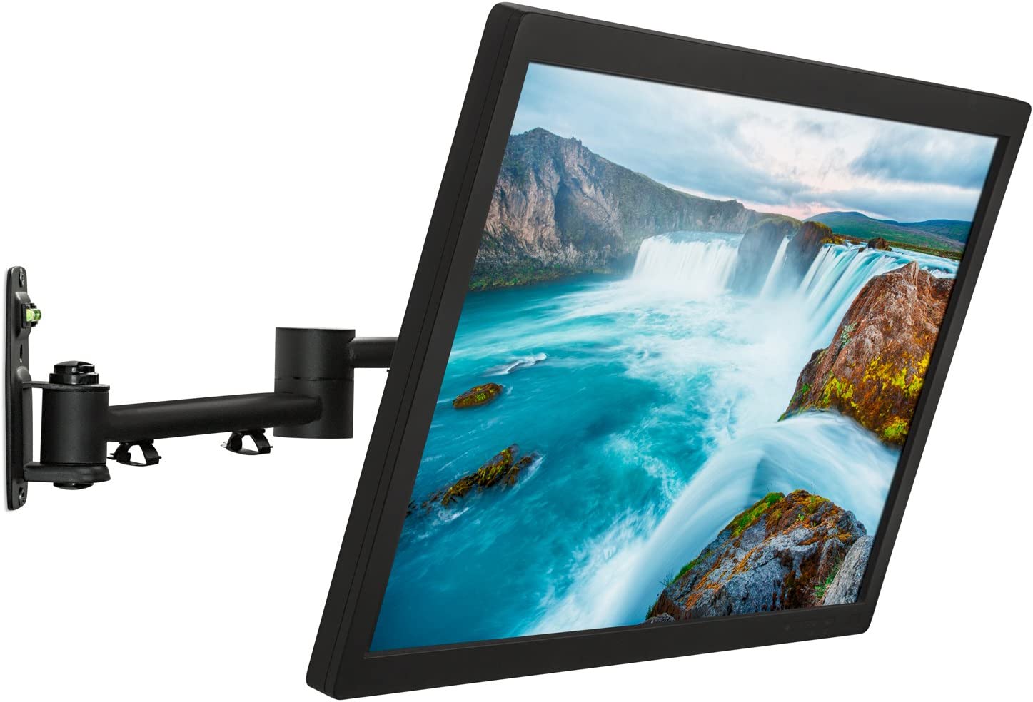         Mount-It! TV Wall Mount Bracket | Quick Release | Full Motion Swing Out Tilt Swivel | Articulating Arm for 13-42" Flat Screens and Monitors | VESA 75 to 200 | 44 Pound Capacity | Anti-Thef