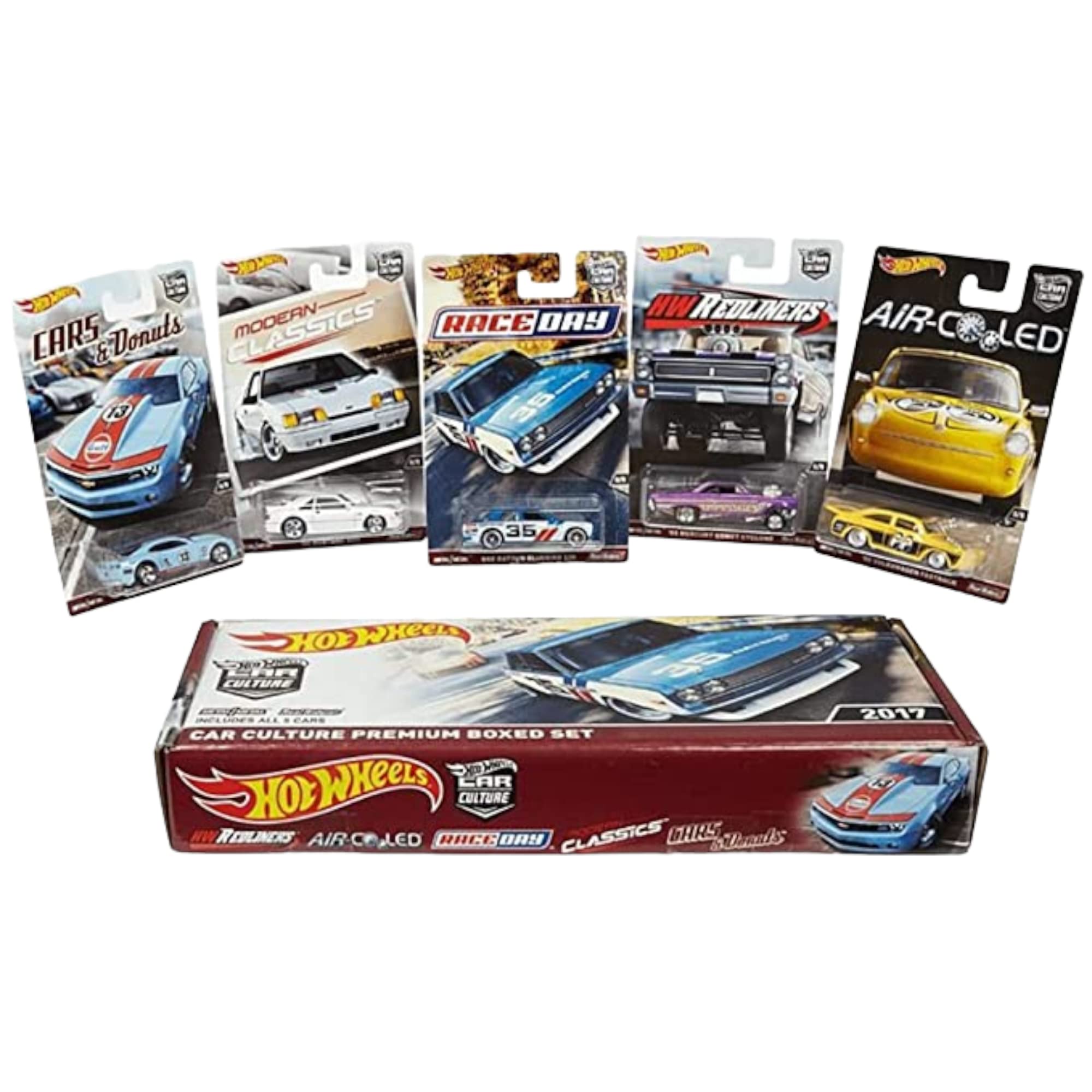 Hot Wheels 2017 Car Culture Premium Boxed Set