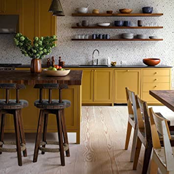          Nalupatio Wood Swivel Bar Stools Counter Height Bar Stools with Leather Seat Morden Accent Chair for Home Kitchen Island - Grey 30 Inch        