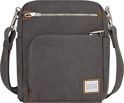 Anti-Theft Heritage Tour Bag, Pewter - 33074 540