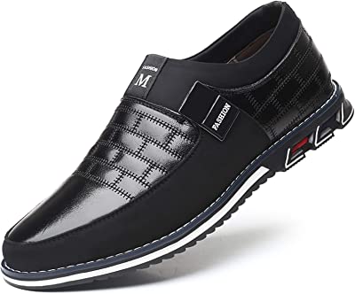 Mens Casual Shoes Sneakers Loafers Comfort Walking Shoes for Male Business Work Office Dress