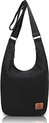 Hippie Crossbody Bag Top Zip Large Size Canvas Sling Bag Jacquard cloth Handmade Bags