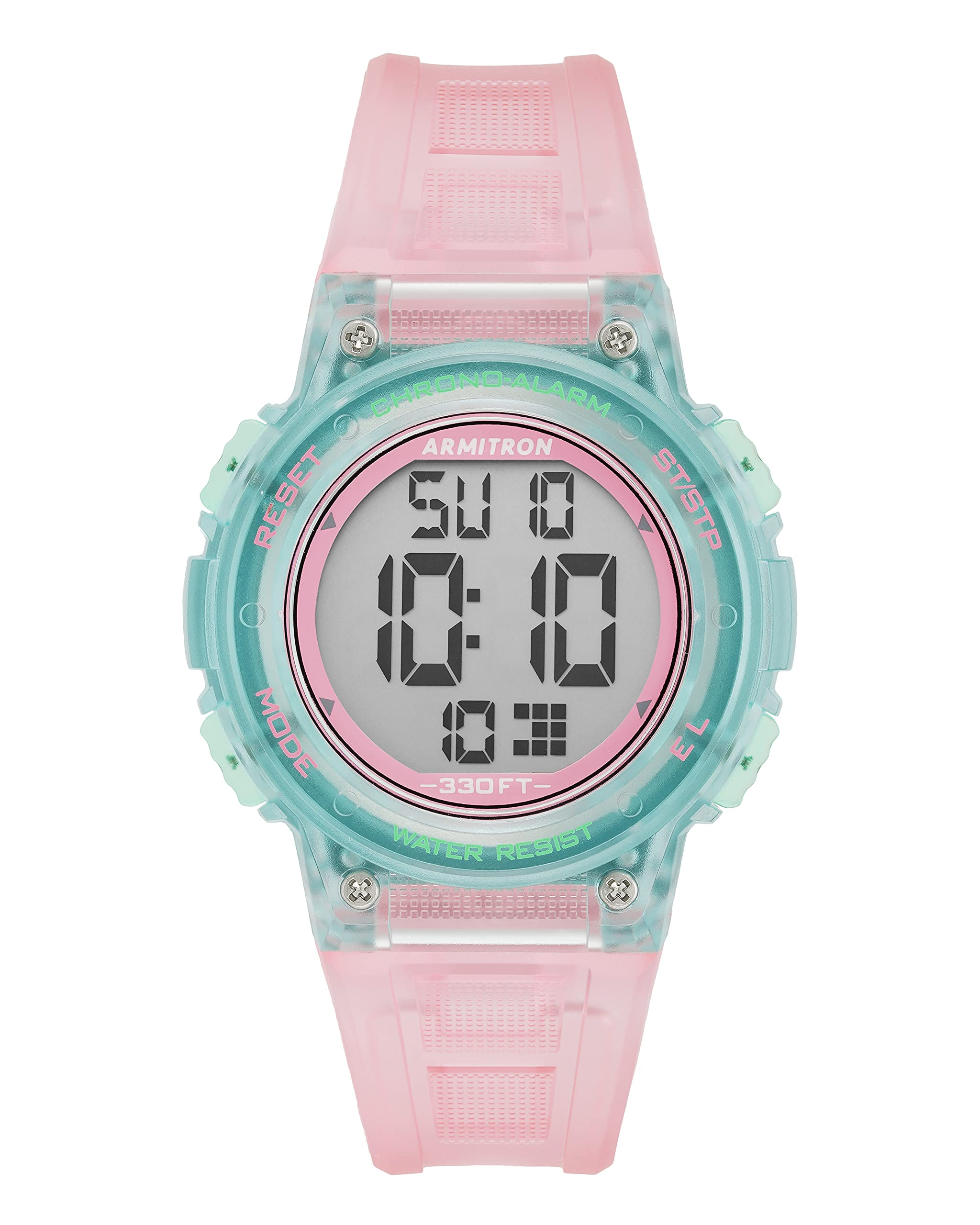 Women's Digital Chronograph Resin Strap Watch, 45/7086