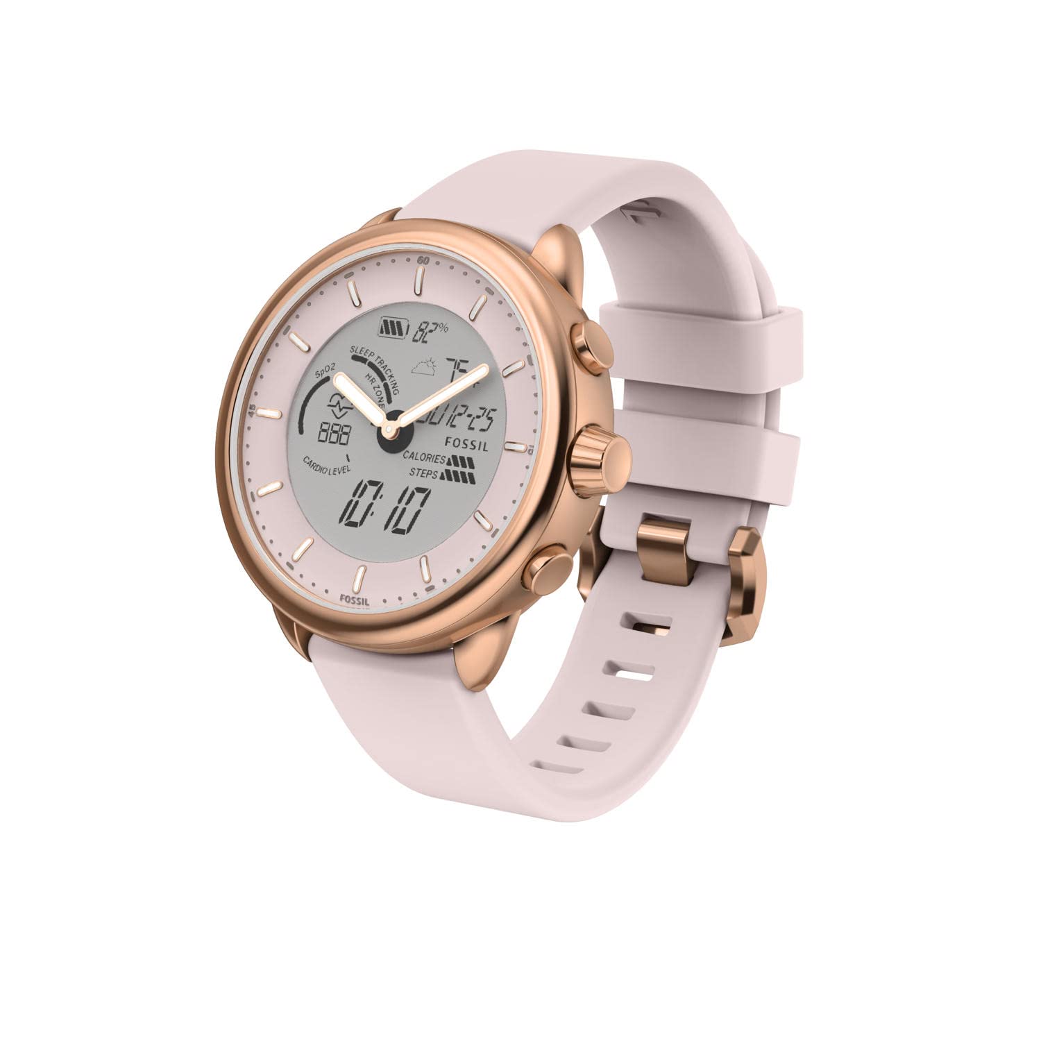 Fossil Gen 6 Wellness Edition Hybrid Smartwatch with Alexa Built-in, Heart Rate, Activity Tracking, Blood Oxygen, Smartphone Notifications