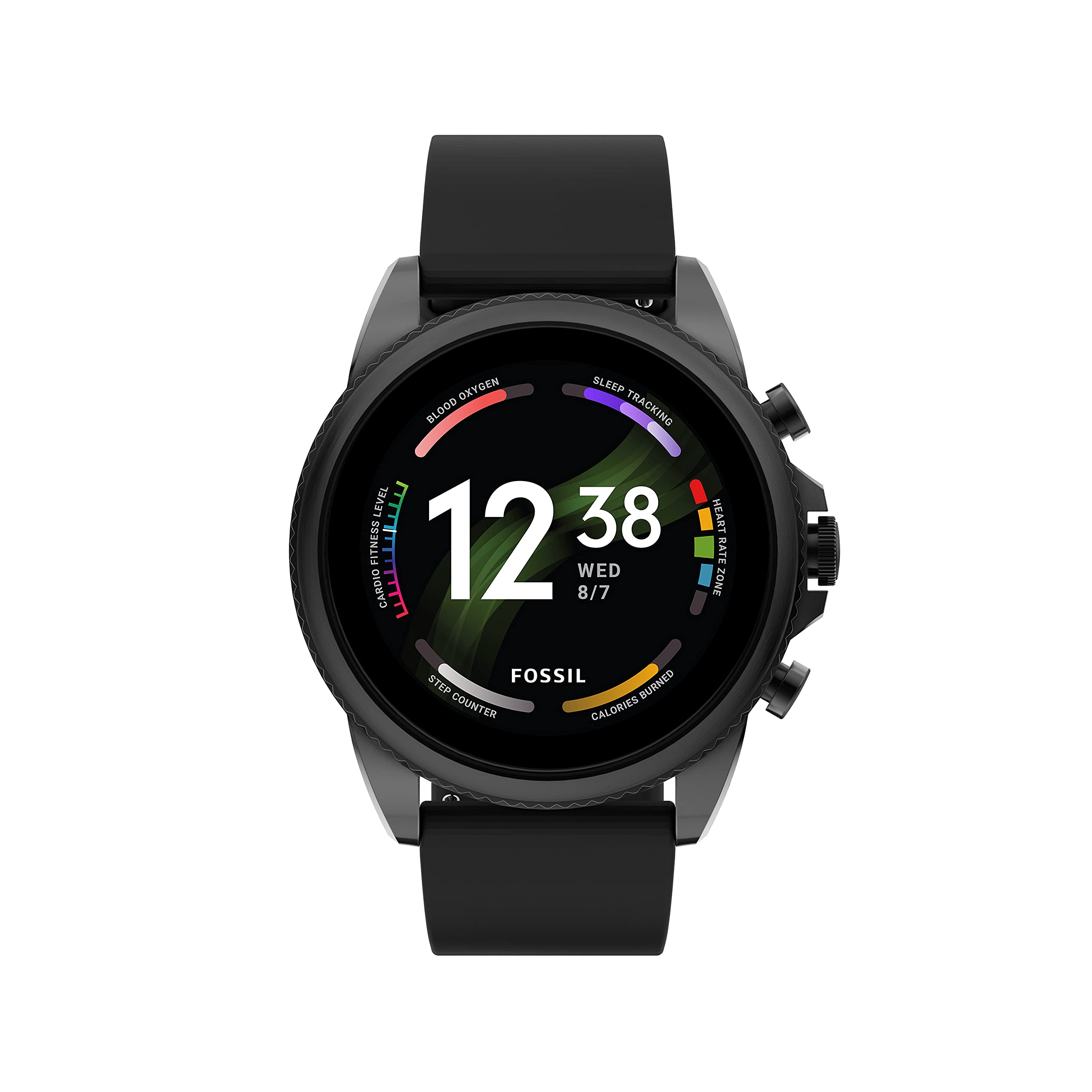 Gen 6 44mm Touchscreen Smartwatch with Alexa Built-In, Heart Rate, Blood Oxygen, Activity Tracking, GPS, Speaker, Smartphone Notifications