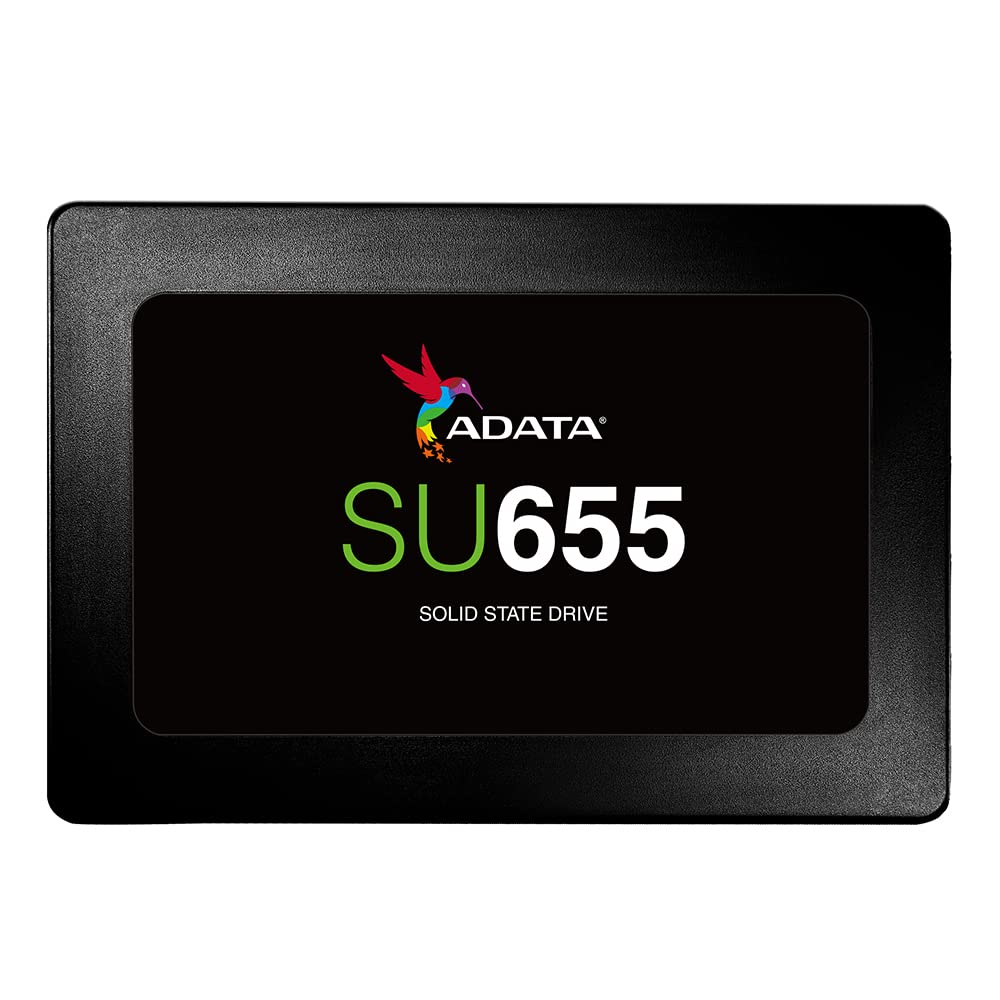 ADATA SU655 120GB 3D NAND 2.5 inch SATA III High Speed Read up to 520MB/s Internal SSD (ASU655SS-120GT-C)