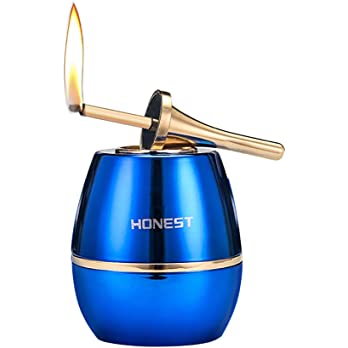          Permanent Match,Ten Thousand Match Lighter,The Forever Lighter,Matchstick Fire Starter Kerosene Refillable Lighter,Chargeable Electronic Lighter Great Gift for Father Husband Boyfriend,No Oil