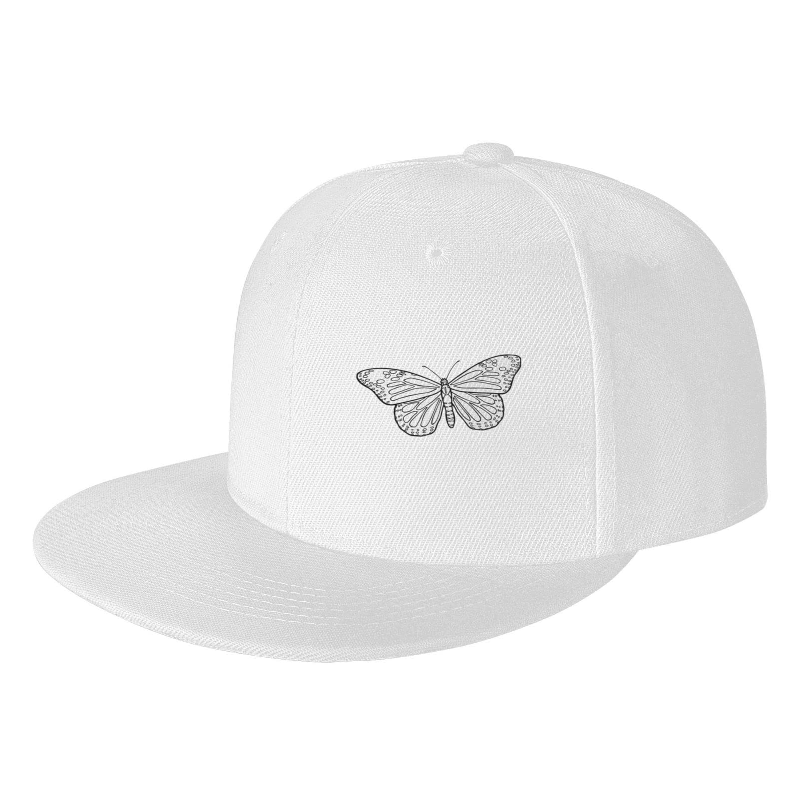 Butterfly Cap for Men Women, Adjustable Baseball Cap