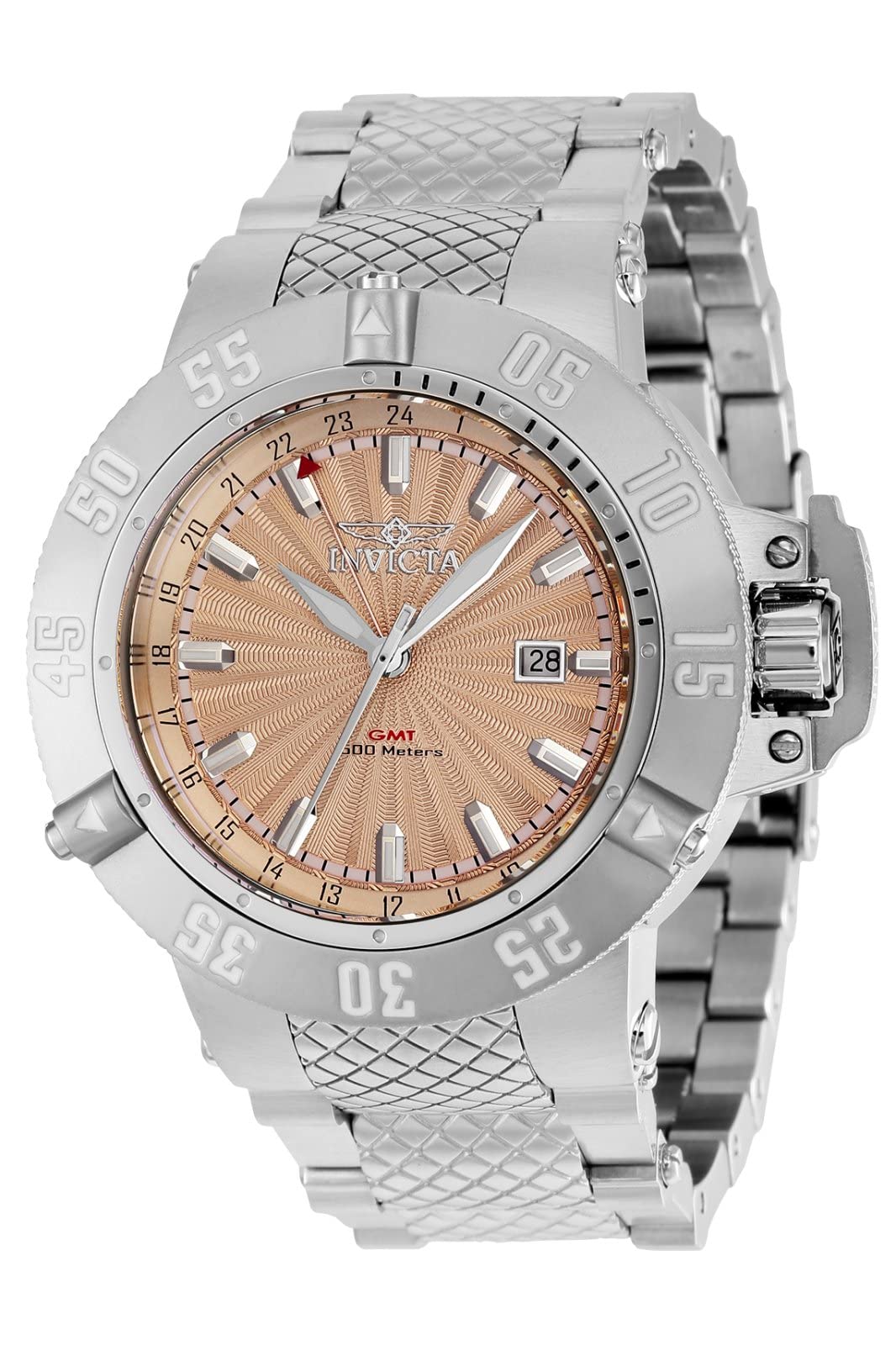 Subaqua Zager Exclusive Rose Gold-Tone Dial Men's Watch 37039