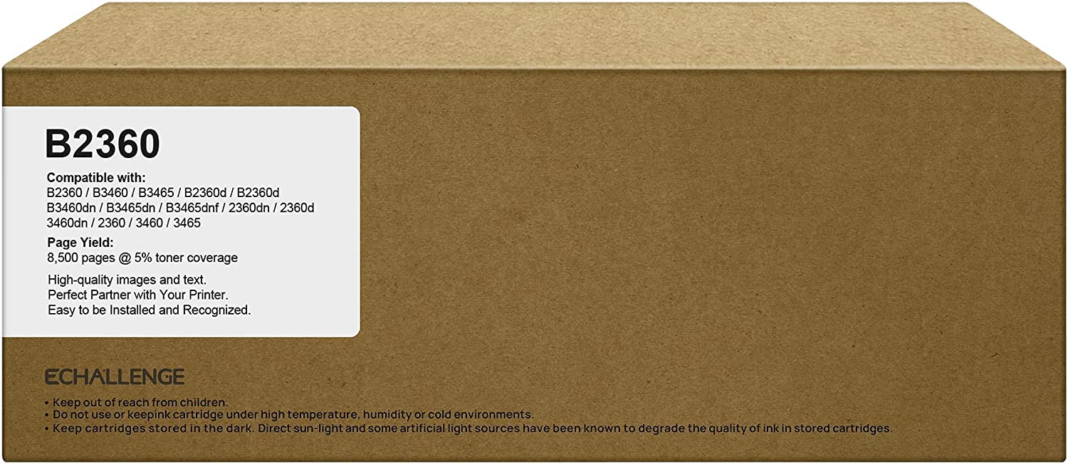         M11XH B2360dn High Yield Compatible Toner Cartridge Replacement for Dell M11XH 331-9805 Compatible with B2360d B2360dn B3460dn B3465dn B3465dnf Laser Printers (Black, 1 Pack)       