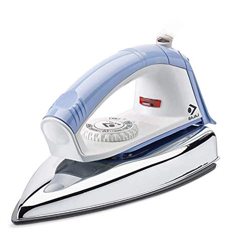 Bajaj Neo 1000W Plastic New Popular Dry Iron, 17.5 Quart, Blue