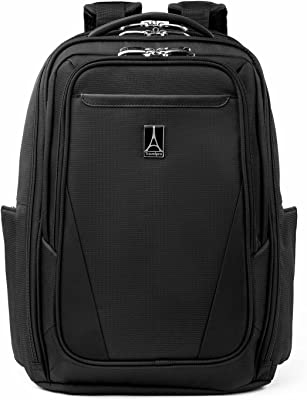 Maxlite Lightweight Laptop Backpack, Fits up to 15 Inch Laptop and 11 Inch Tablet, Water Resistant, Men and Women, Work, School, Travel, Black, 18-Inch