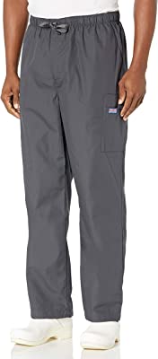 Workwear Originals Men Scrubs Pant Fly Front Cargo 4000