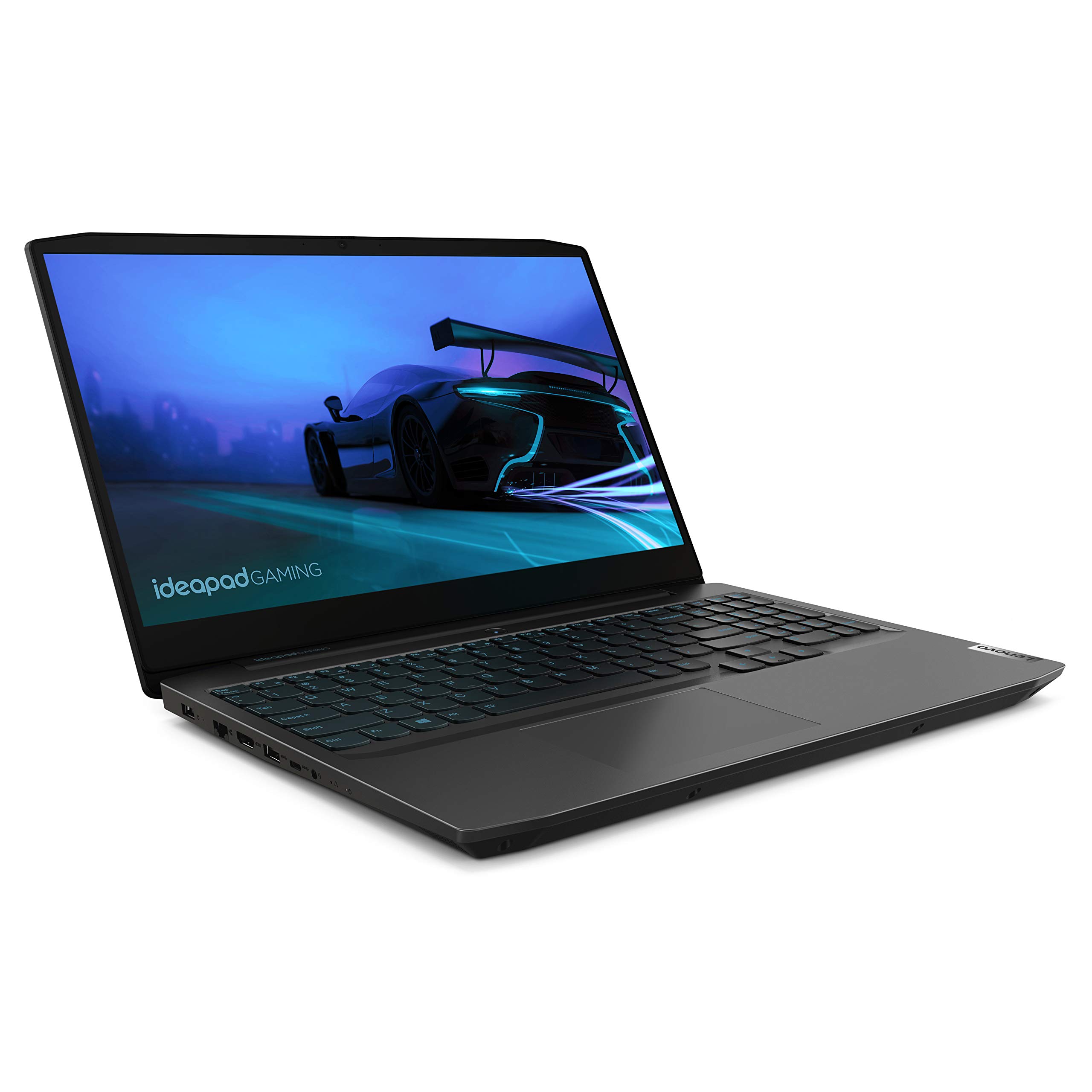 Lenovo IdeaPad Gaming 3 15" Laptop, 15.6" FHD (1920 x 1080) Display, AMD Ryzen 5 4600H Processor, 8GB DDR4 RAM, 256GB SSD, NVIDIA GeForce GTX 1650 Graphics, Windows 10, 82EY00FDUS, Onyx Black