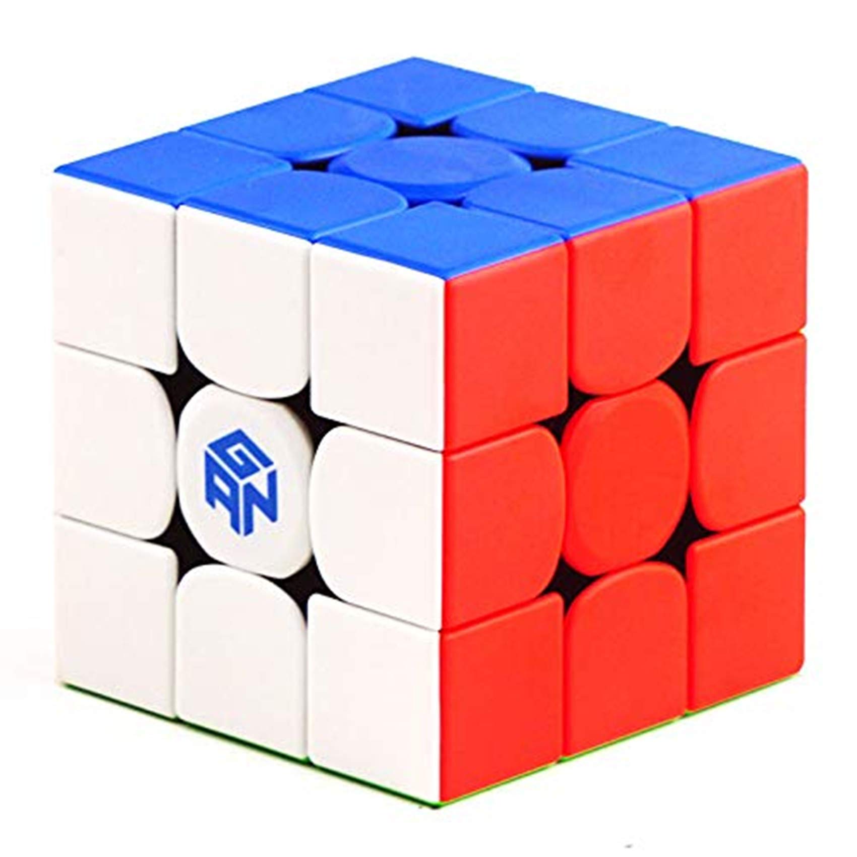 CuberSpeed Gan 356 RS 3x3 stickerelss Magic Cube GAN 356 R S 3x3x3 Speed Cube Puzzle (356RS Version)