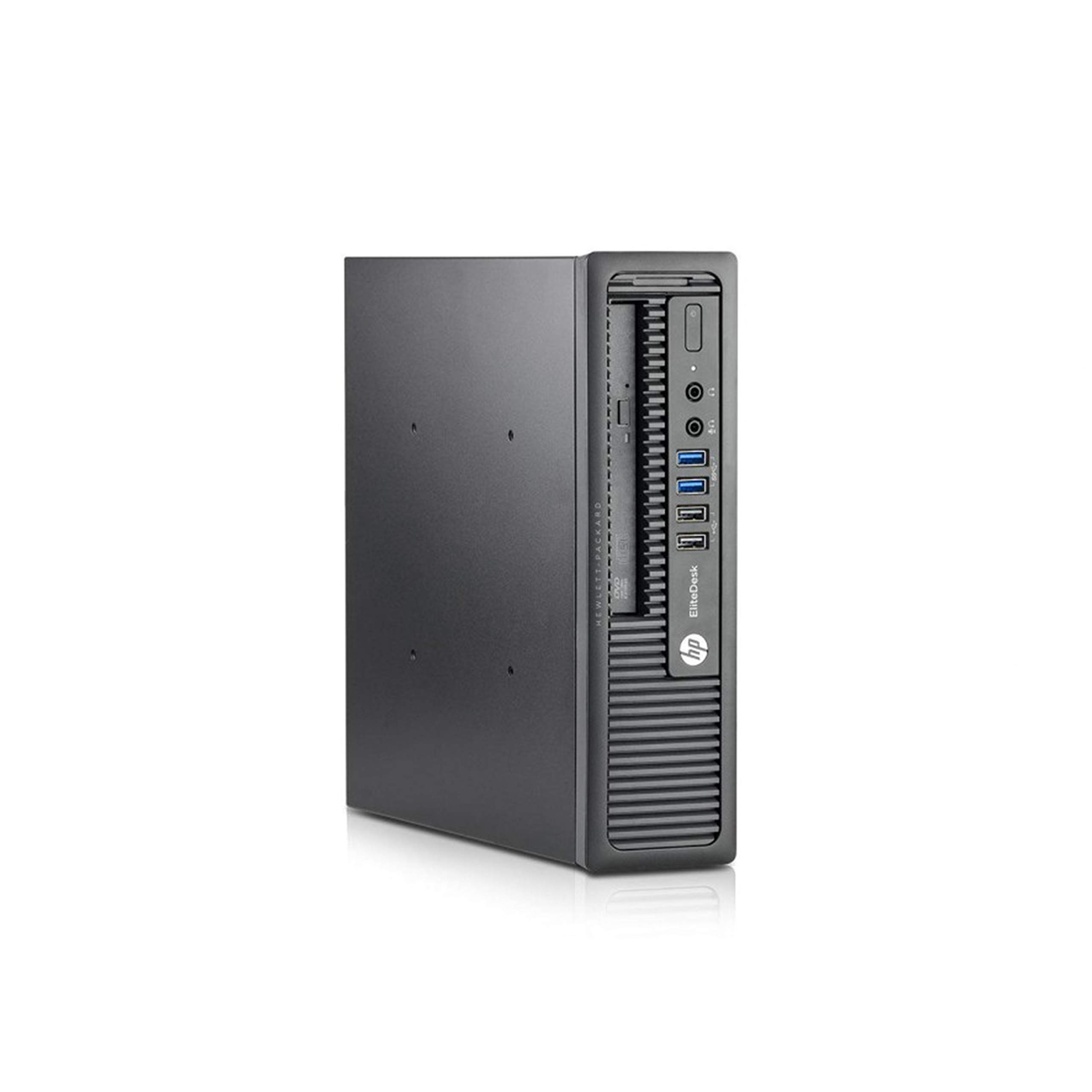 HP EliteDesk 800 G1 USFF Desktop PC - Intel Core i5-4570S 2.9GHz 8GB 500GB HDD DVDRW Windows 10 Professional (Renewed)