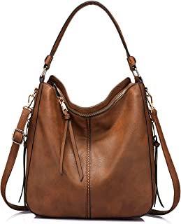Handbags for Women Large Designer Ladies Hobo bag Bucket Purse Faux Leather