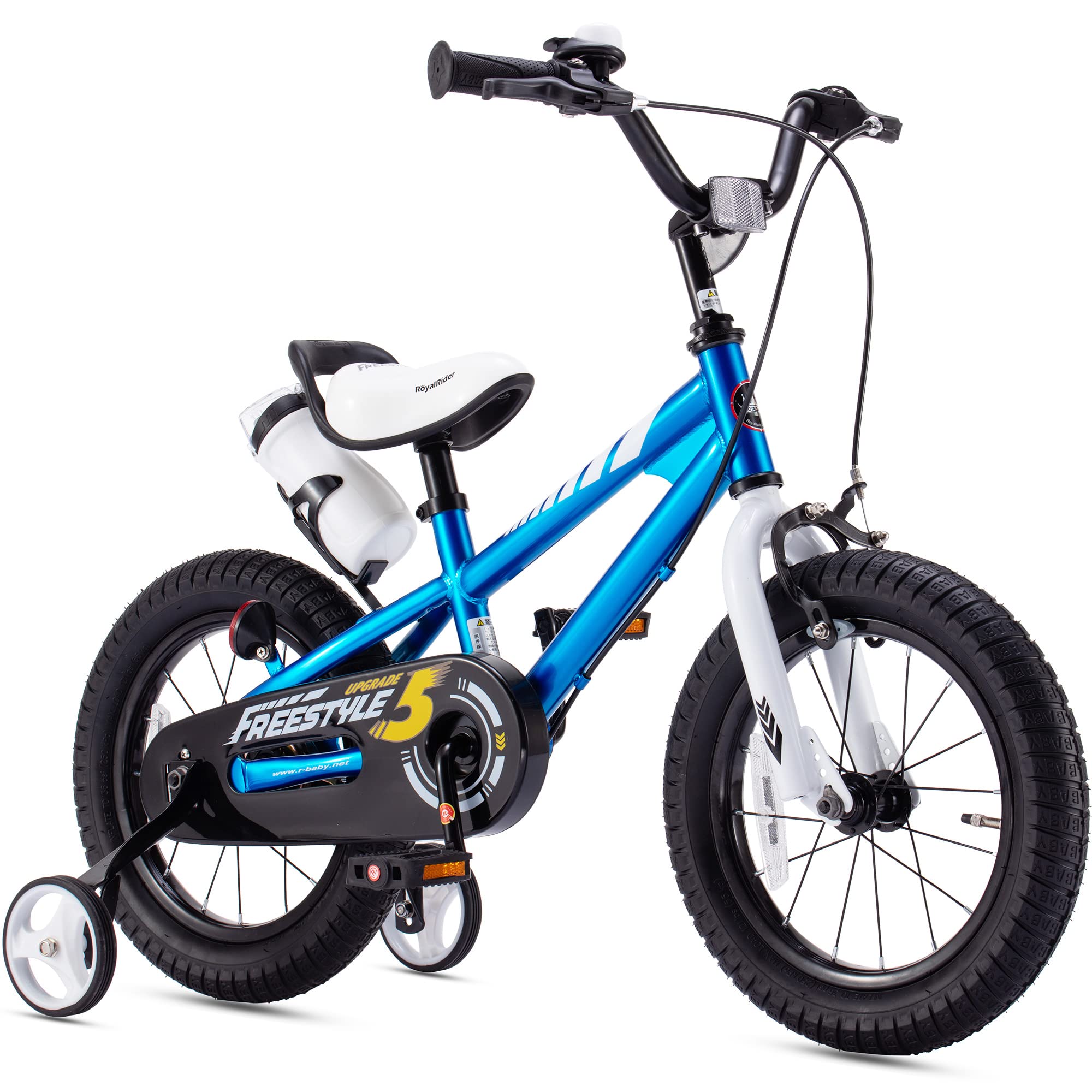 Royalbaby Freestyle Premium Kids Bike 12/14/16/18 Inch Children's Bicycle for Boys Girls Ages 3-9 Years Multiple Colors