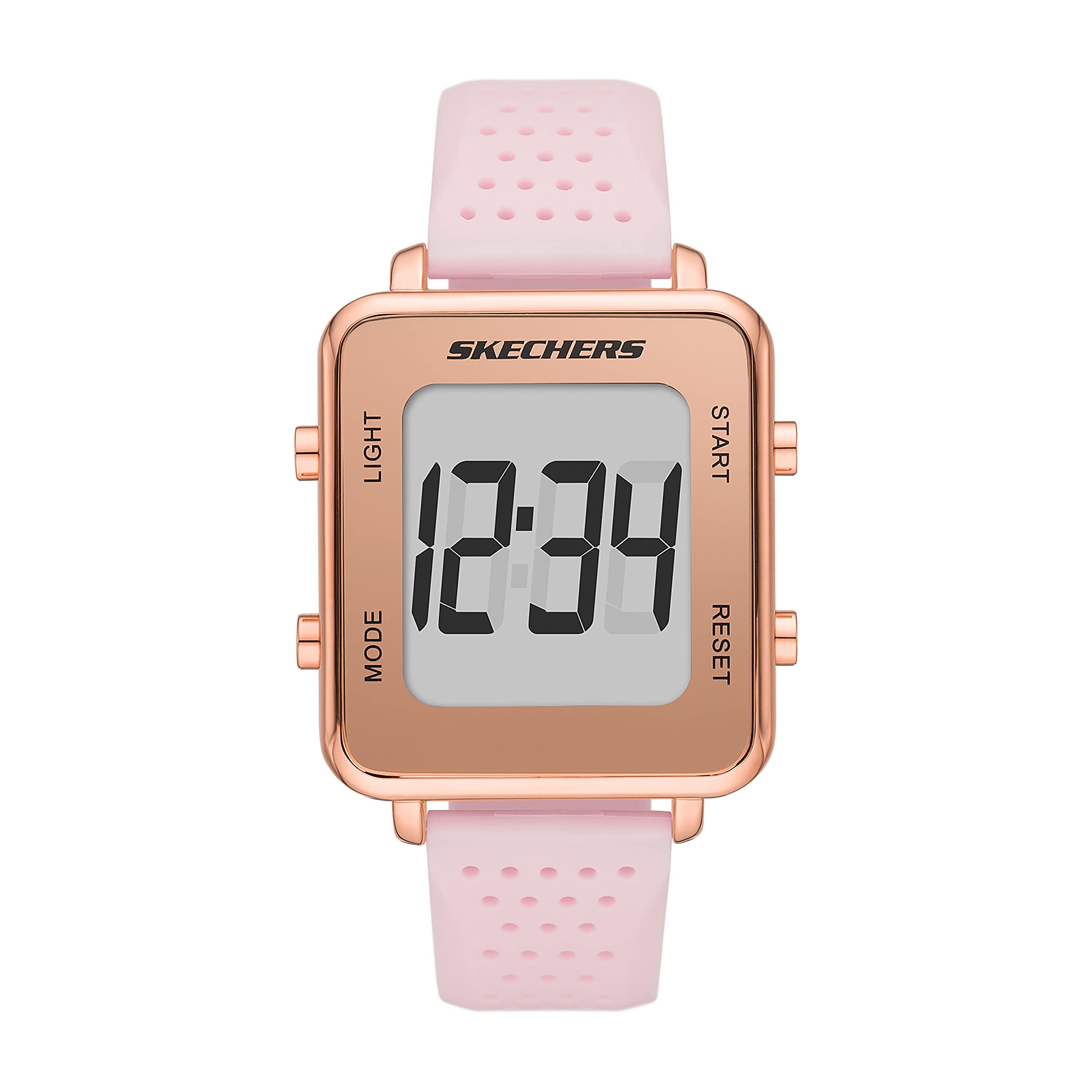 Women's Magnolia Quartz Metal and Silicone Digital Watch