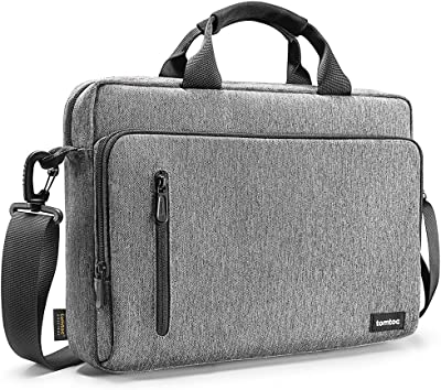 tomtoc 13.5-14.4 Inch Laptop Shoulder Bag for 14-inch MacBook Pro M1 Pro/Max A2442,13-inch MacBook Air/Pro, Surface Laptop Studio 2021/Book, Multi-Functional Laptop Messenger Bag for Surface Pro