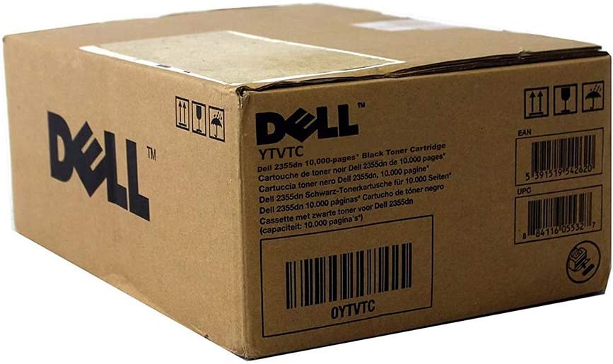         Dell Computer YTVTC Black Toner Cartridge 2355dn Laser Printers       