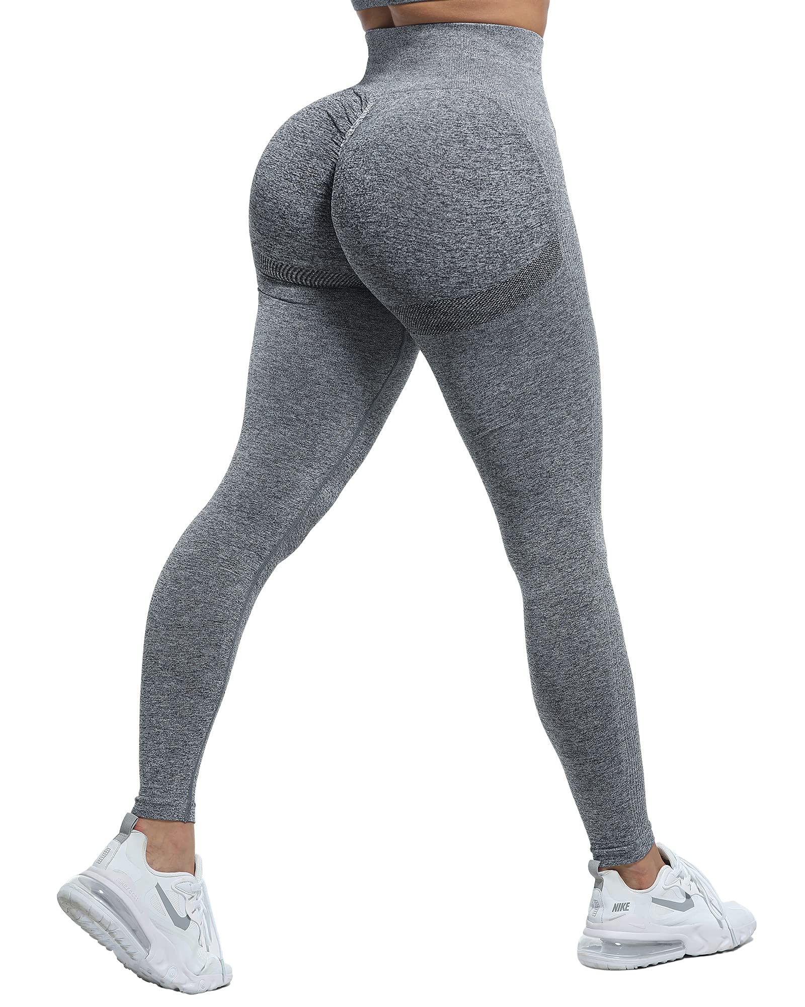 Butt Lifting Workout Leggings for Women, Scrunch Butt Gym Seamless Booty Tight