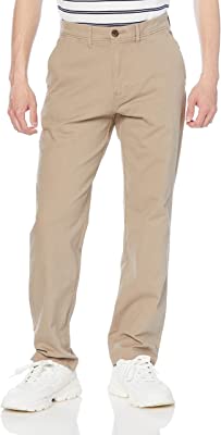 Men's Relaxed-Fit Casual Stretch Khaki