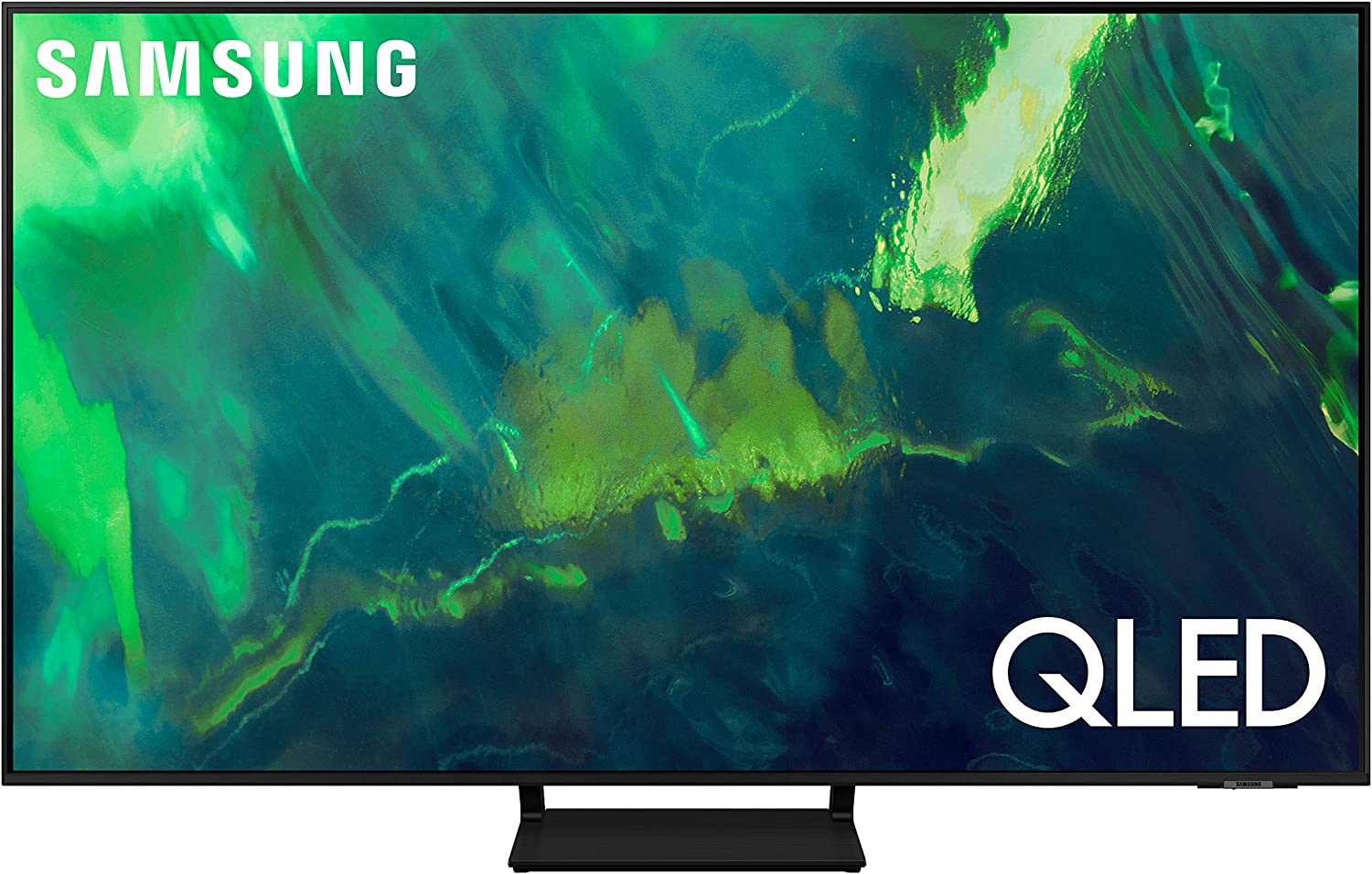         SAMSUNG 55-Inch Class QLED Q70A Series - 4K UHD Quantum HDR Smart TV with Alexa Built-in (QN55Q70AAFXZA)       