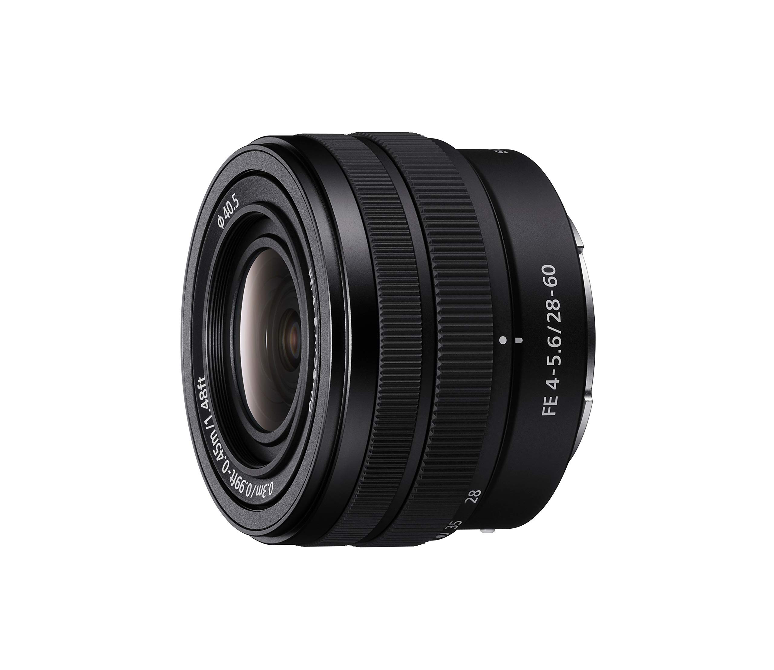 Sony FE 28-60mm F4-5.6 Full-Frame Compact Zoom Lens (SEL2860) (Renewed)
