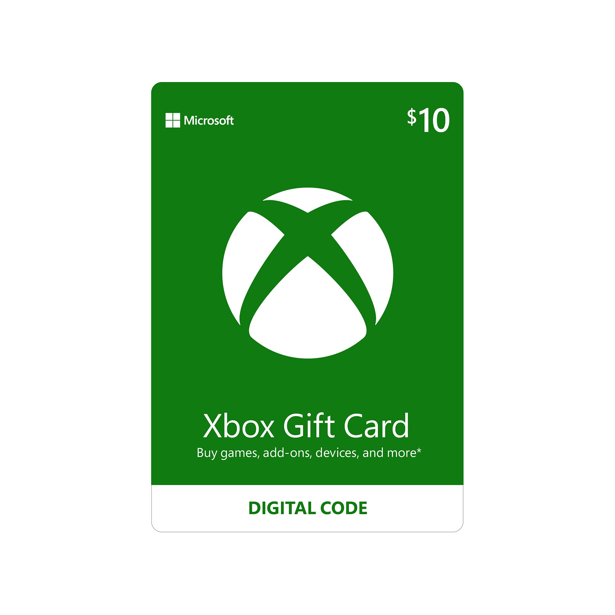 10 Xbox Gift Card [Digital Code]