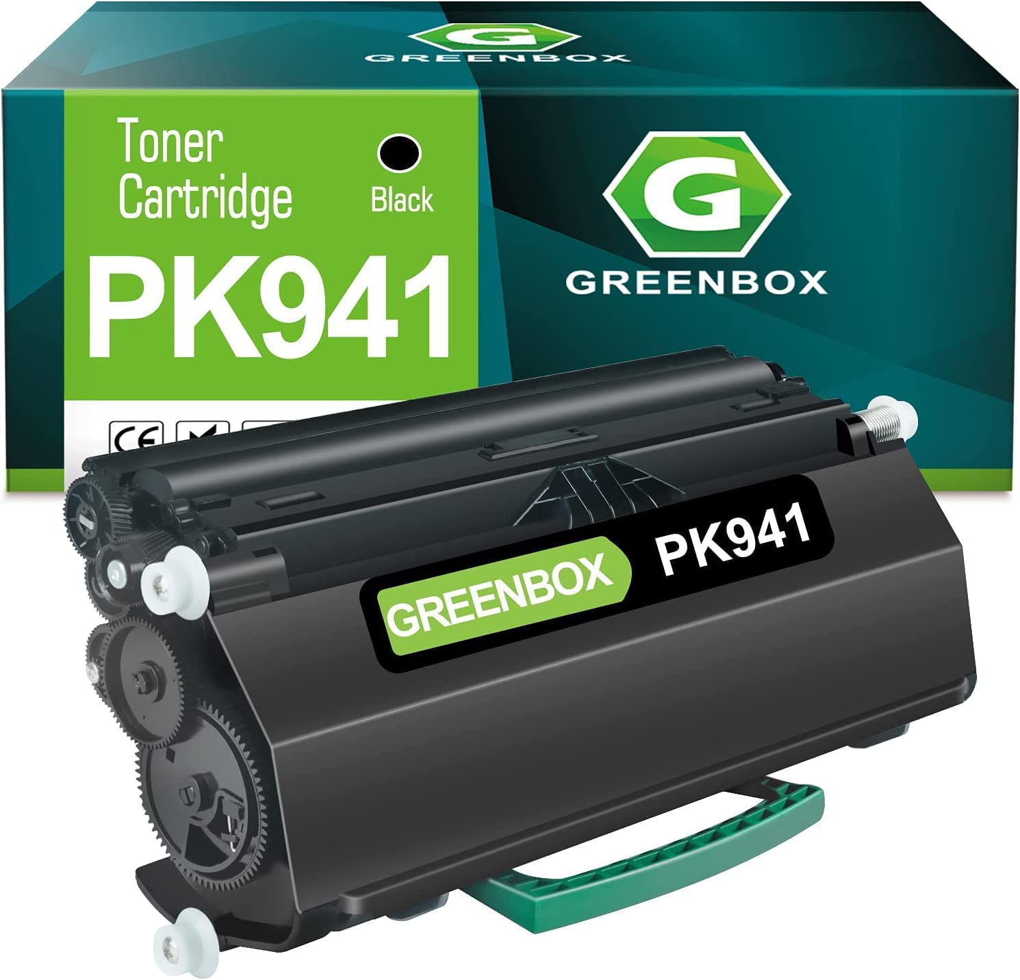         GREENBOX Compatible 2330DN Toner Cartridge Replacement for Dell PK941 6,000 Pages High Yield for Dell 2350DN 2330DN 2330D 2330DTN 2330 2350D 2350 Printer (Black, 1-Pack)       
