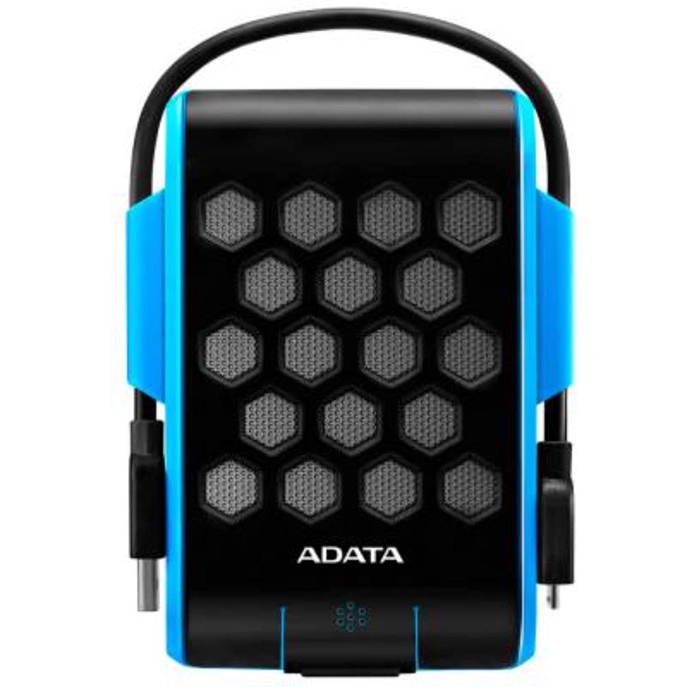 ADATA HD720 2TB USB 3.0 Waterproof/Dustproof/Shock-Resistant External Hard Drive, Blue (AHD720-2TU3-CBL)