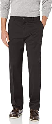 Men's Classic Fit Easy Khaki Pants (Regular and Big & Tall)