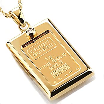          Stauer - Women's Ingot Necklace        