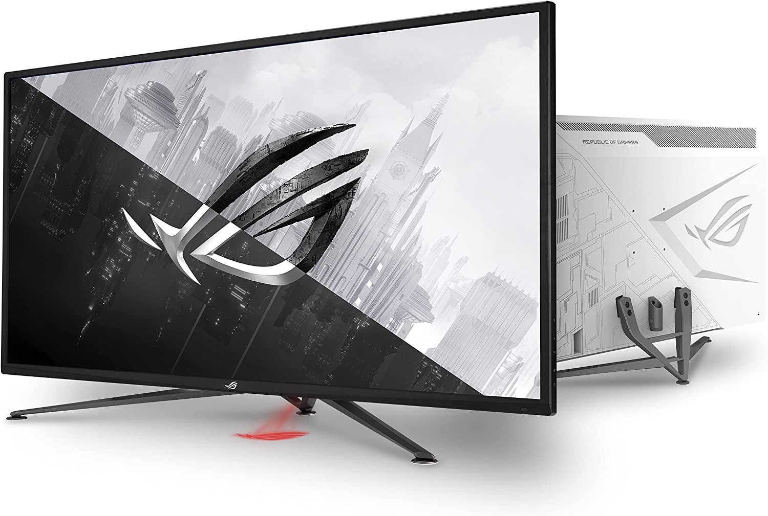         ASUS ROG Strix 43” 4K HDR DSC Gaming Monitor (XG43UQ) - UHD (3840 x 2160), 144Hz, 1ms, HDMI 2.1, Extreme Low Motion Blur Sync, FreeSync? Premium Pro, DisplayHDR1000, DCI-P3 90%, DisplayPort, U