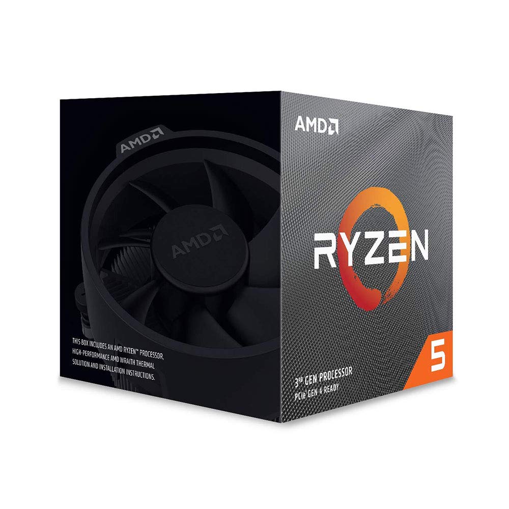 AMD Ryzen 5 3600X 6-Core, 12-Thread Unlocked Desktop Processor with Wraith Spire Cooler