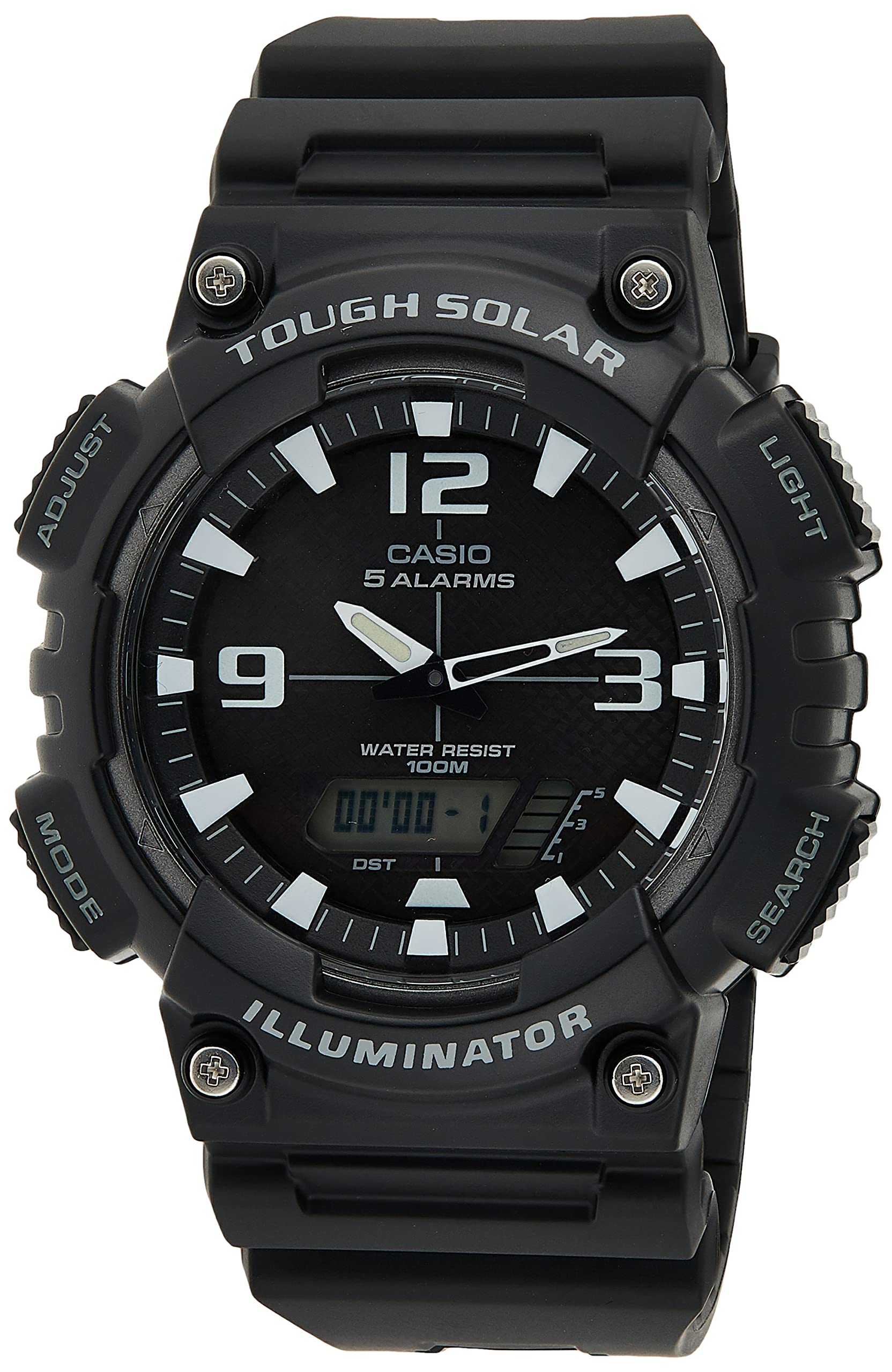 Casio Men's Tough Solar AQ-S810W-1AVCF Sport Combination Watch
