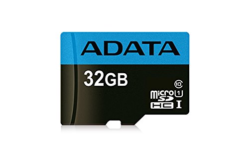 ADATA Premier 32GB microSDHC/SDXC UHS-I Class 10 Memory Card Read up to 85 MB/s (AUSDH32GUICL10 85-R)
