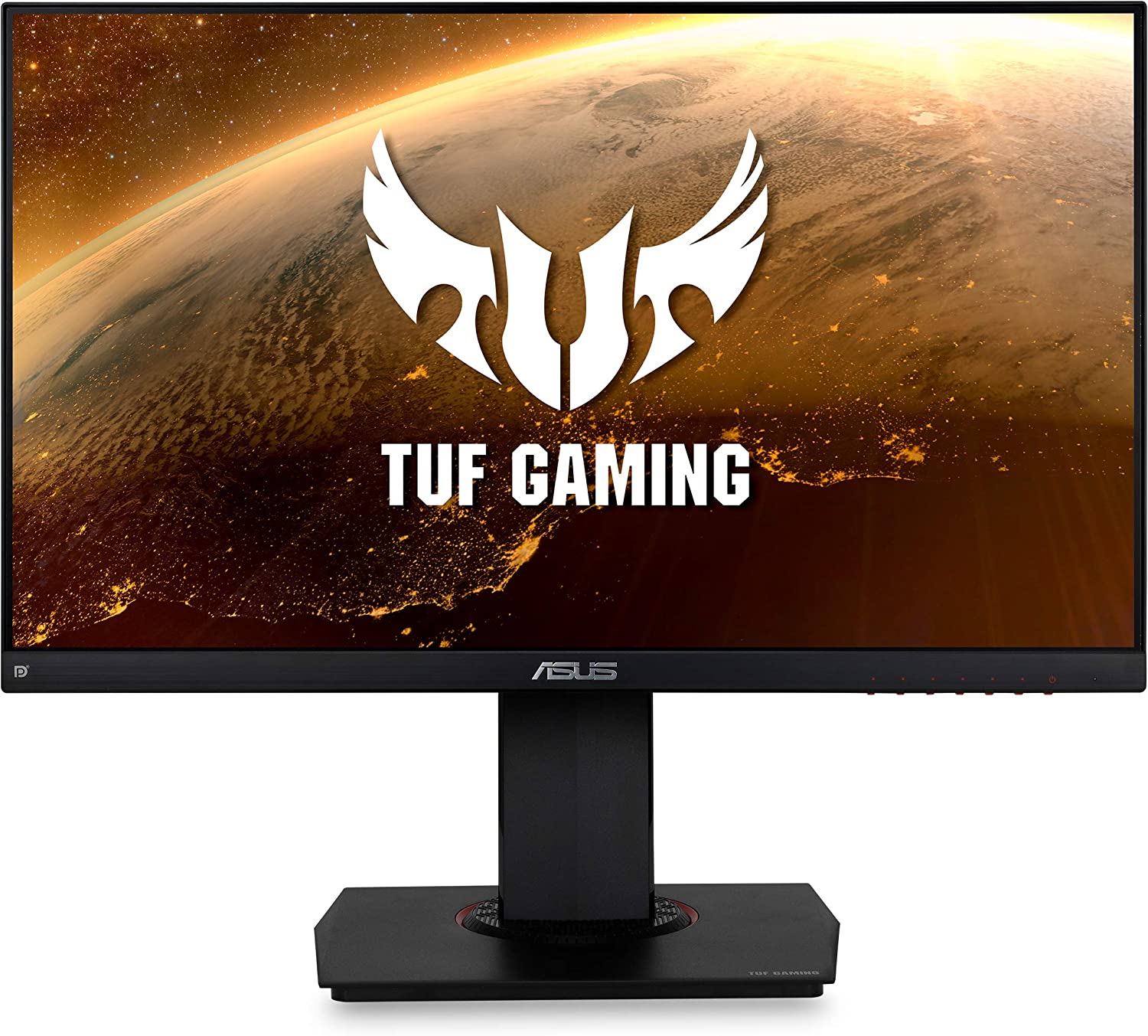         ASUS TUF Gaming VG249Q 23.8” Monitor 144Hz Full HD (1920 x 1080) 1ms IPS ELMB FreeSync Eye Care DisplayPort HDMI D-Sub       