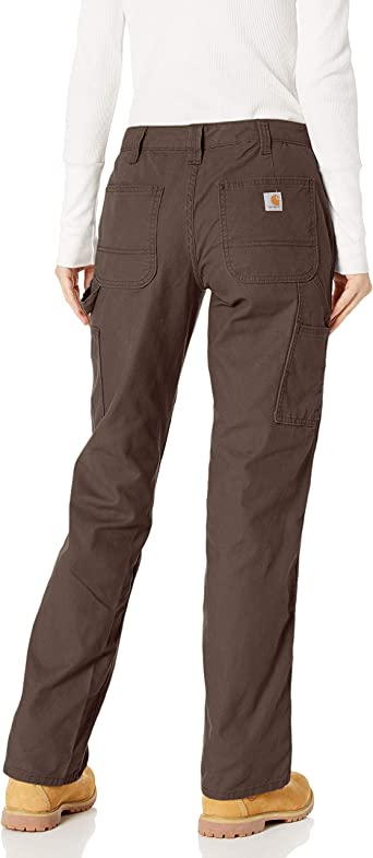          Carhartt Women's Rugged Flex Loose Fit Canvas Work Pant        